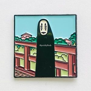 8/$40 Spirited Away No Face Scenic Pose Enamel Pin